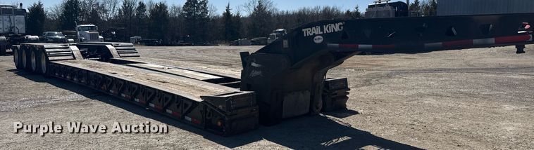 image for item DS3646 2018 Trail King TK110HDG lowboy equipment trailer