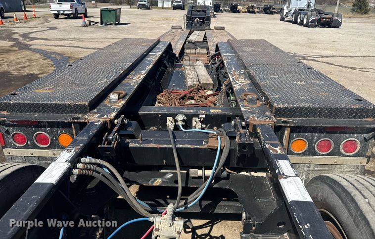 image for item DS3646 2018 Trail King TK110HDG lowboy equipment trailer