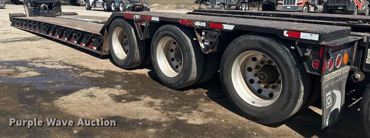 image for item DS3646 2018 Trail King TK110HDG lowboy equipment trailer