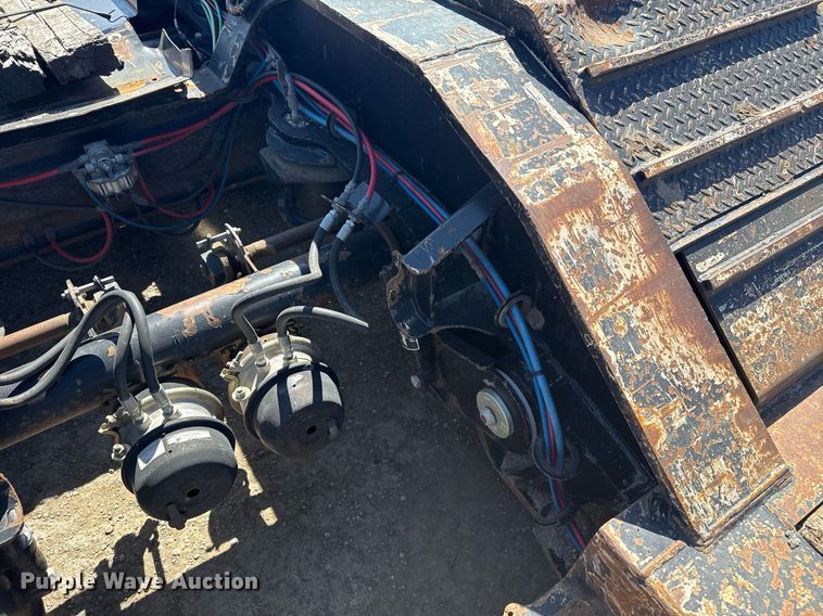 image for item DS3646 2018 Trail King TK110HDG lowboy equipment trailer