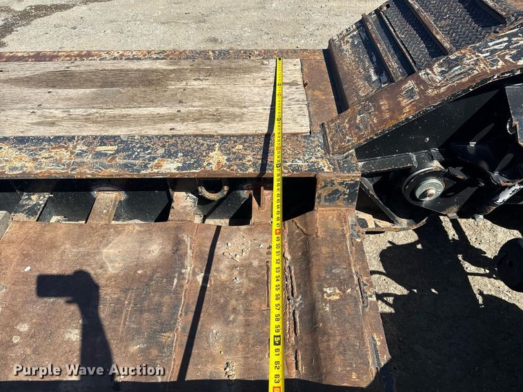 image for item DS3646 2018 Trail King TK110HDG lowboy equipment trailer