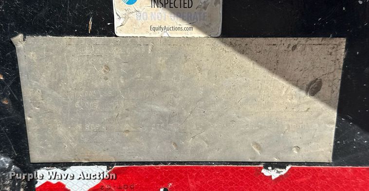 image for item DS3646 2018 Trail King TK110HDG lowboy equipment trailer