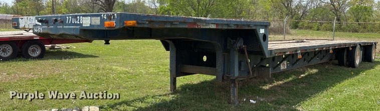 image for item DS3692 1998 Transcraft Trailers drop deck trailer