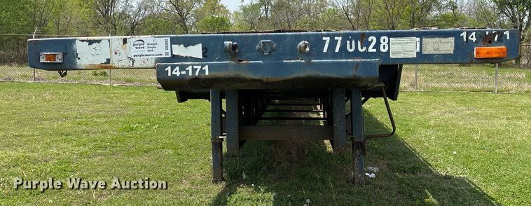image for item DS3692 1998 Transcraft Trailers drop deck trailer