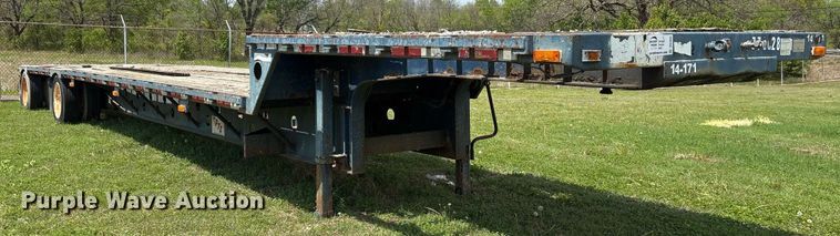 image for item DS3692 1998 Transcraft Trailers drop deck trailer