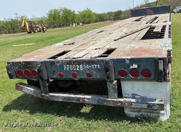 image for item DS3692 1998 Transcraft Trailers drop deck trailer