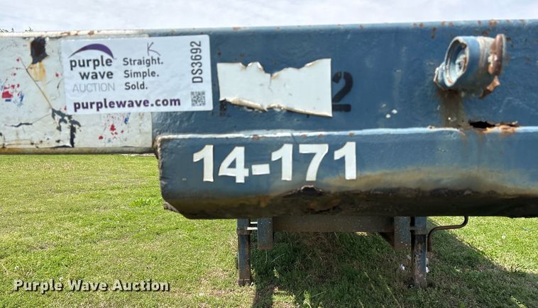 image for item DS3692 1998 Transcraft Trailers drop deck trailer