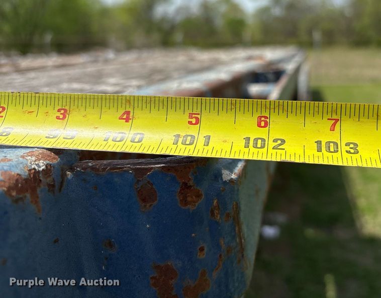 image for item DS3692 1998 Transcraft Trailers drop deck trailer