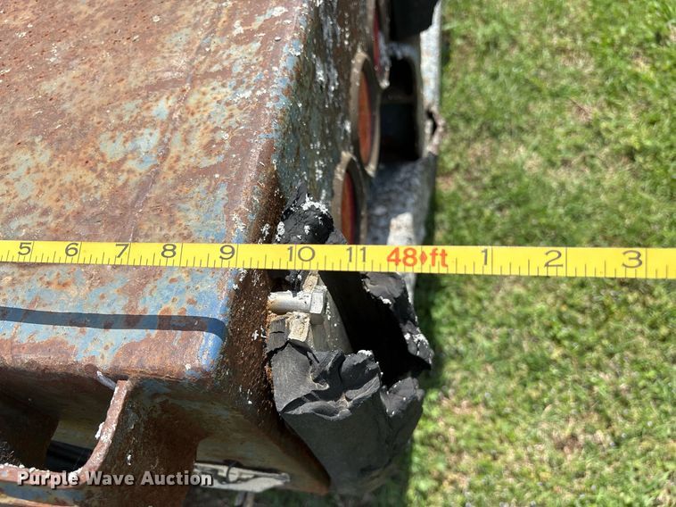 image for item DS3692 1998 Transcraft Trailers drop deck trailer