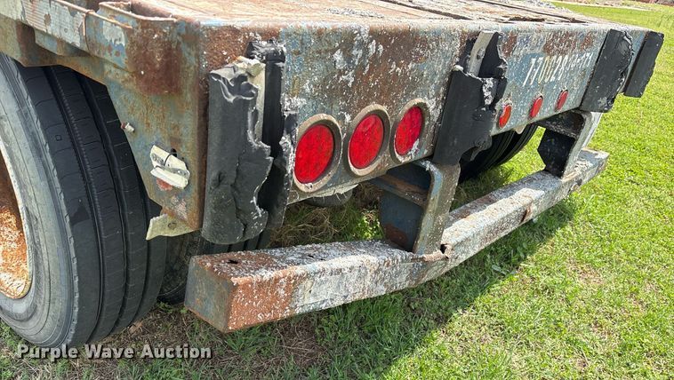 image for item DS3692 1998 Transcraft Trailers drop deck trailer