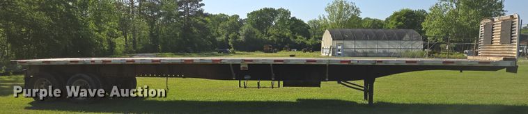 image for item DT4801 1998 Utility Trailers flatbed trailer