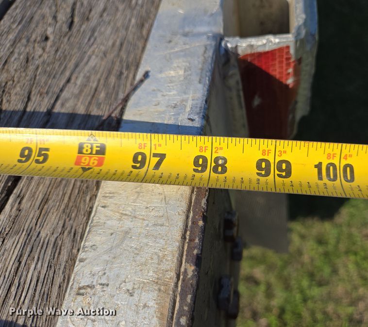 image for item DT4801 1998 Utility Trailers flatbed trailer