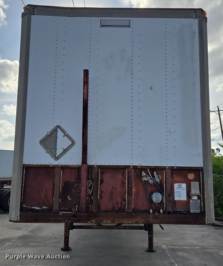 image for item DT4812 1989 Monon MA3-00-SA-28W dry van trailer