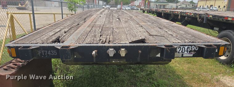 image for item DT4821 2013 Fontaine HCVSF12WSA flatbed trailer