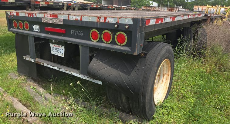 image for item DT4821 2013 Fontaine HCVSF12WSA flatbed trailer