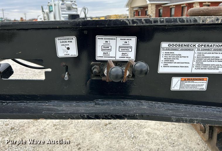 image for item DV1823 2006 Load King lowboy equipment trailer