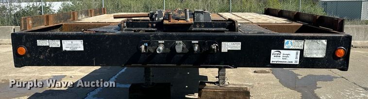 image for item DV1965 2015 Trail-Eze TE201A drop tilt deck equipment trailer
