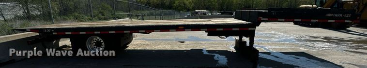 image for item DV1965 2015 Trail-Eze TE201A drop tilt deck equipment trailer