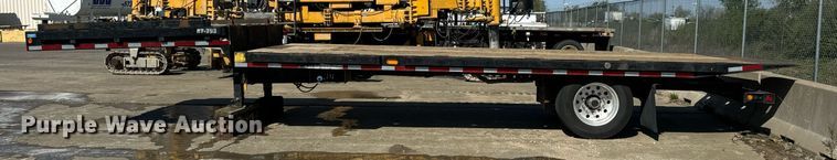 image for item DV1965 2015 Trail-Eze TE201A drop tilt deck equipment trailer