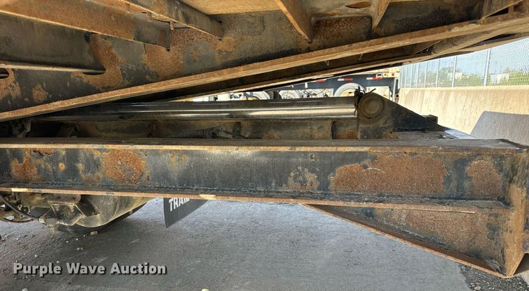 image for item DV1965 2015 Trail-Eze TE201A drop tilt deck equipment trailer