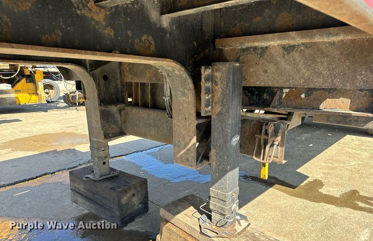 image for item DV1965 2015 Trail-Eze TE201A drop tilt deck equipment trailer