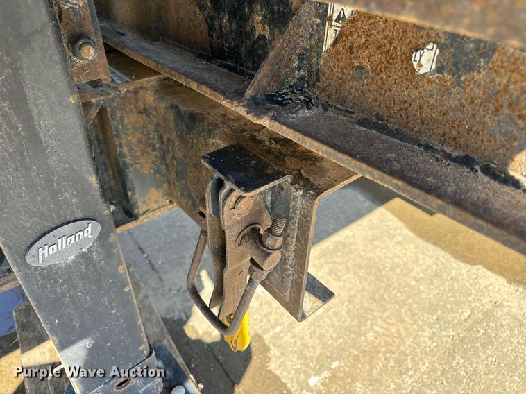 image for item DV1965 2015 Trail-Eze TE201A drop tilt deck equipment trailer