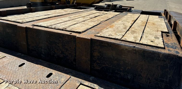 image for item DV1965 2015 Trail-Eze TE201A drop tilt deck equipment trailer