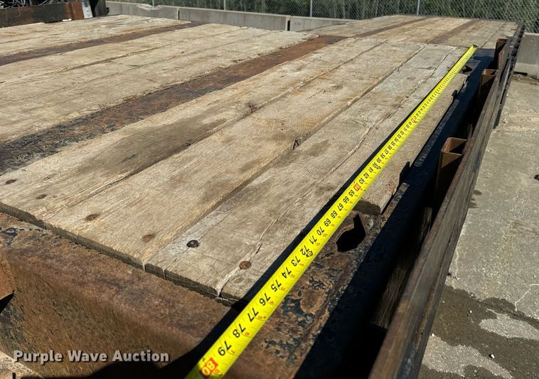 image for item DV1965 2015 Trail-Eze TE201A drop tilt deck equipment trailer