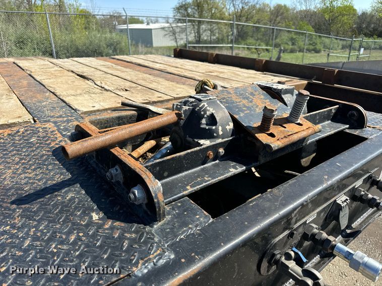 image for item DV1965 2015 Trail-Eze TE201A drop tilt deck equipment trailer