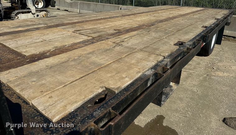 image for item DV1965 2015 Trail-Eze TE201A drop tilt deck equipment trailer