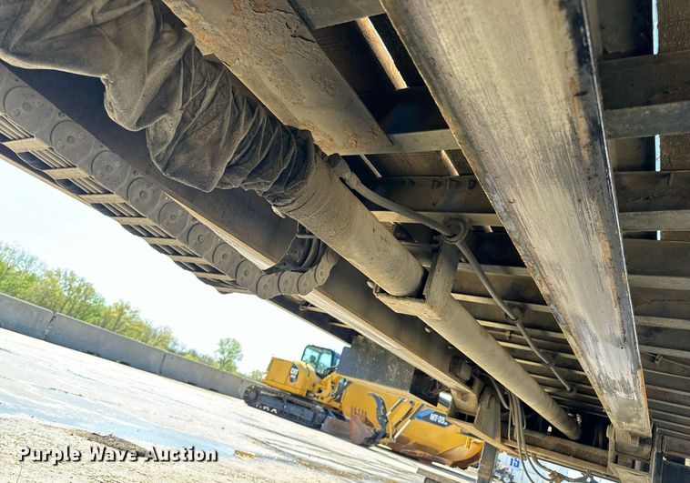 image for item DV1965 2015 Trail-Eze TE201A drop tilt deck equipment trailer