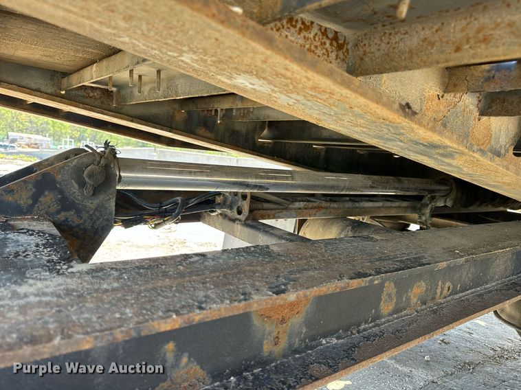 image for item DV1965 2015 Trail-Eze TE201A drop tilt deck equipment trailer