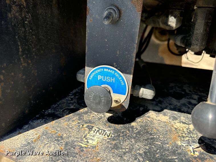 image for item DV1965 2015 Trail-Eze TE201A drop tilt deck equipment trailer