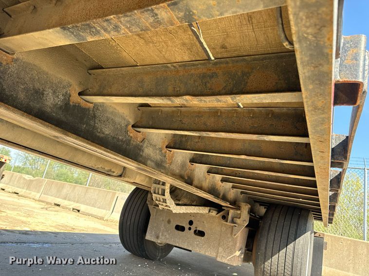 image for item DV1965 2015 Trail-Eze TE201A drop tilt deck equipment trailer