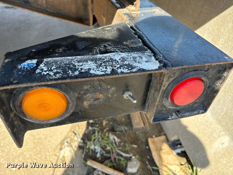 image for item DV1965 2015 Trail-Eze TE201A drop tilt deck equipment trailer