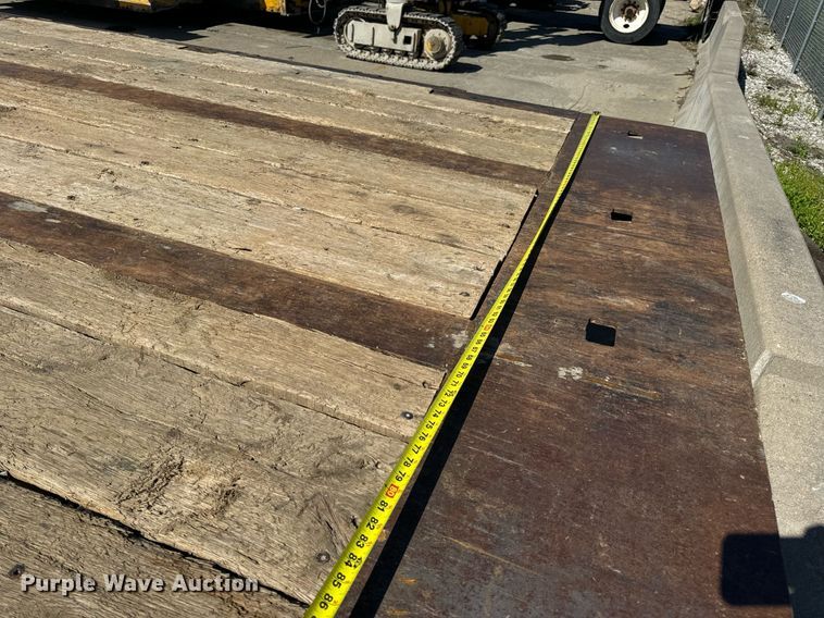 image for item DV1965 2015 Trail-Eze TE201A drop tilt deck equipment trailer