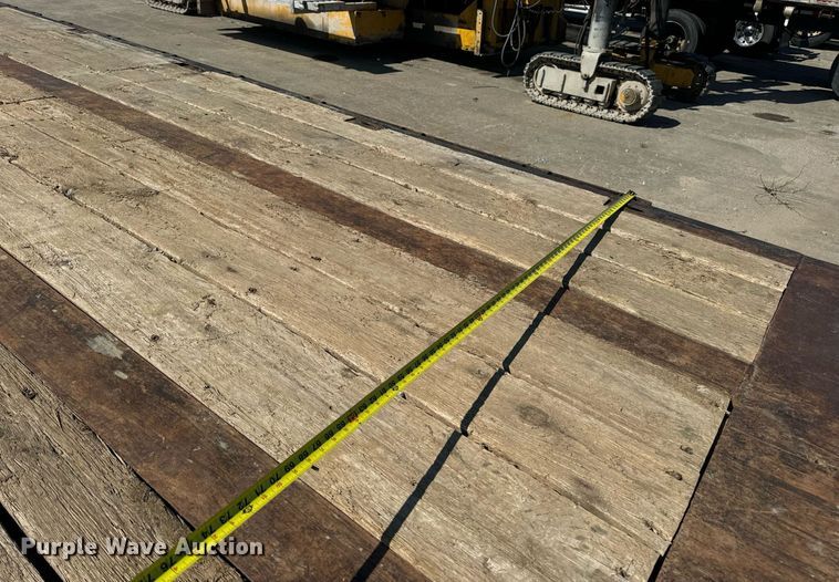 image for item DV1965 2015 Trail-Eze TE201A drop tilt deck equipment trailer