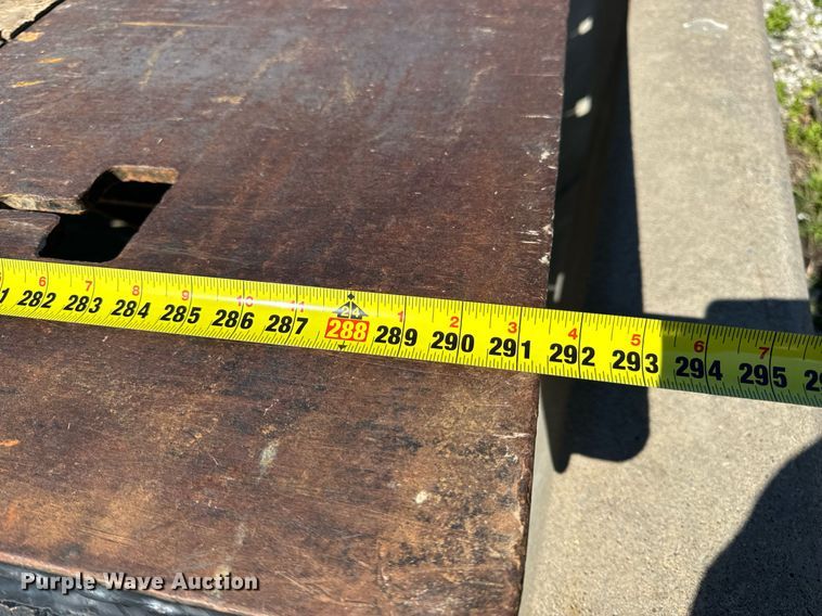 image for item DV1965 2015 Trail-Eze TE201A drop tilt deck equipment trailer