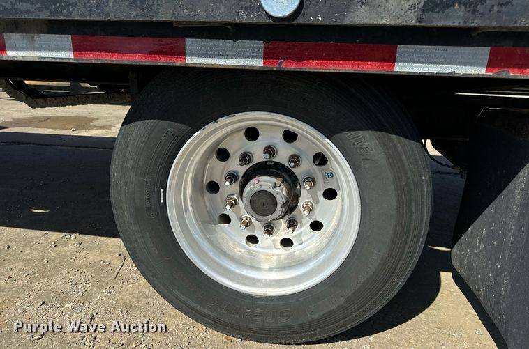 image for item DV1965 2015 Trail-Eze TE201A drop tilt deck equipment trailer