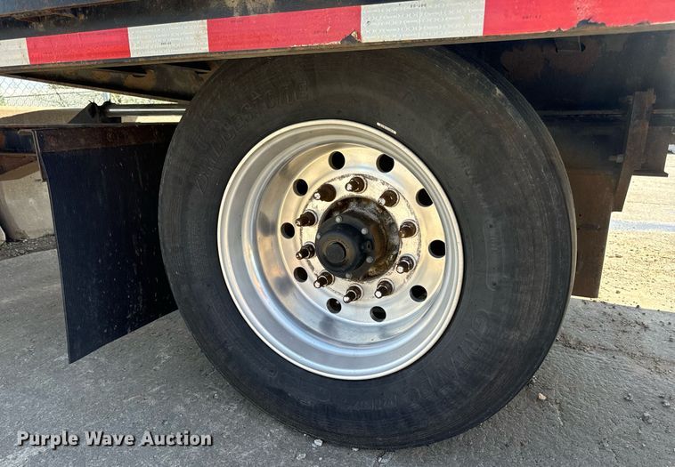 image for item DV1965 2015 Trail-Eze TE201A drop tilt deck equipment trailer