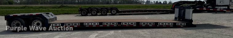 image for item DV2518 2012 Trail King Industries TK54MG-482 lowboy equipment trailer