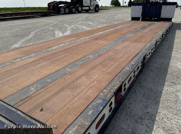 image for item DV2518 2012 Trail King Industries TK54MG-482 lowboy equipment trailer