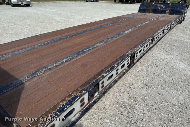 image for item DV2518 2012 Trail King Industries TK54MG-482 lowboy equipment trailer