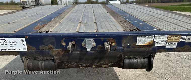 image for item DV2518 2012 Trail King Industries TK54MG-482 lowboy equipment trailer