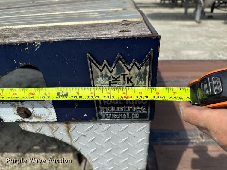 image for item DV2518 2012 Trail King Industries TK54MG-482 lowboy equipment trailer