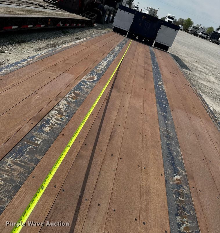 image for item DV2518 2012 Trail King Industries TK54MG-482 lowboy equipment trailer