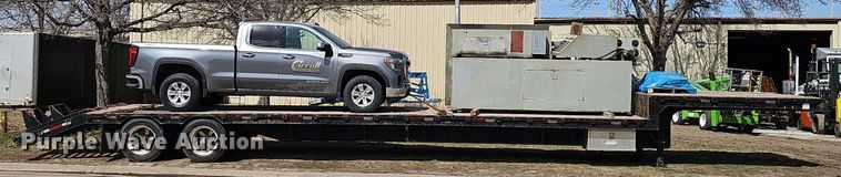 image for item DW3219 1988 Dorsey drop deck equipment trailer