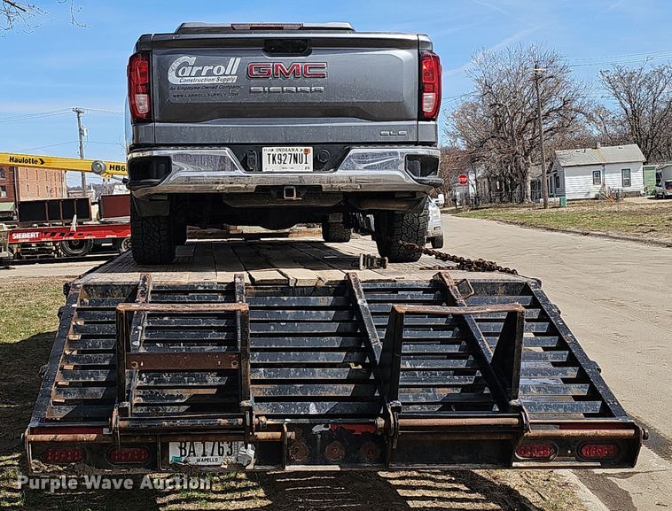 image for item DW3219 1988 Dorsey drop deck equipment trailer