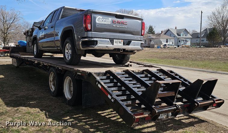 image for item DW3219 1988 Dorsey drop deck equipment trailer