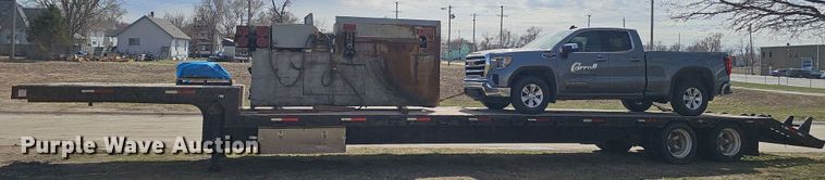 image for item DW3219 1988 Dorsey drop deck equipment trailer